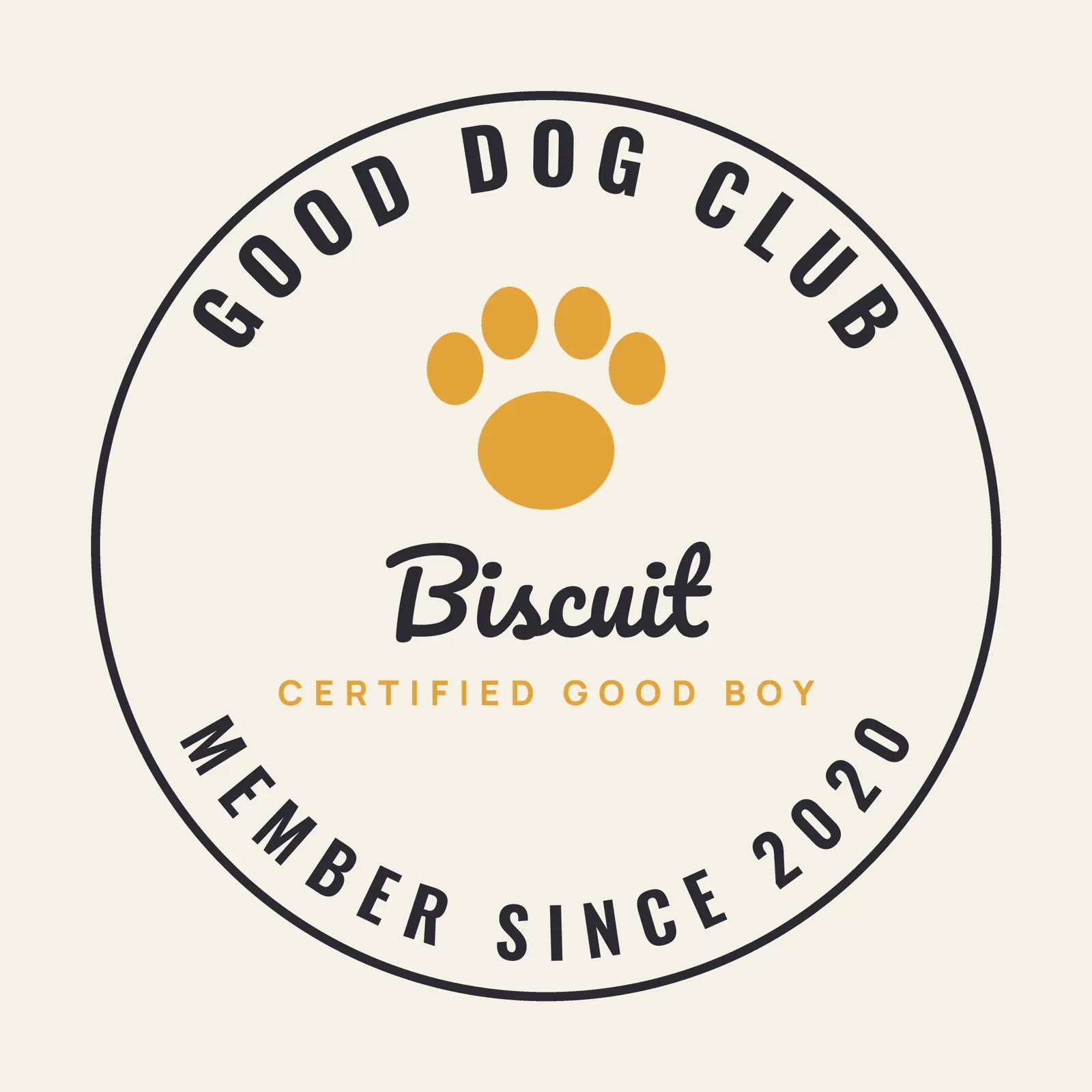 Good Dog Club: Biscuit, Vesim example design