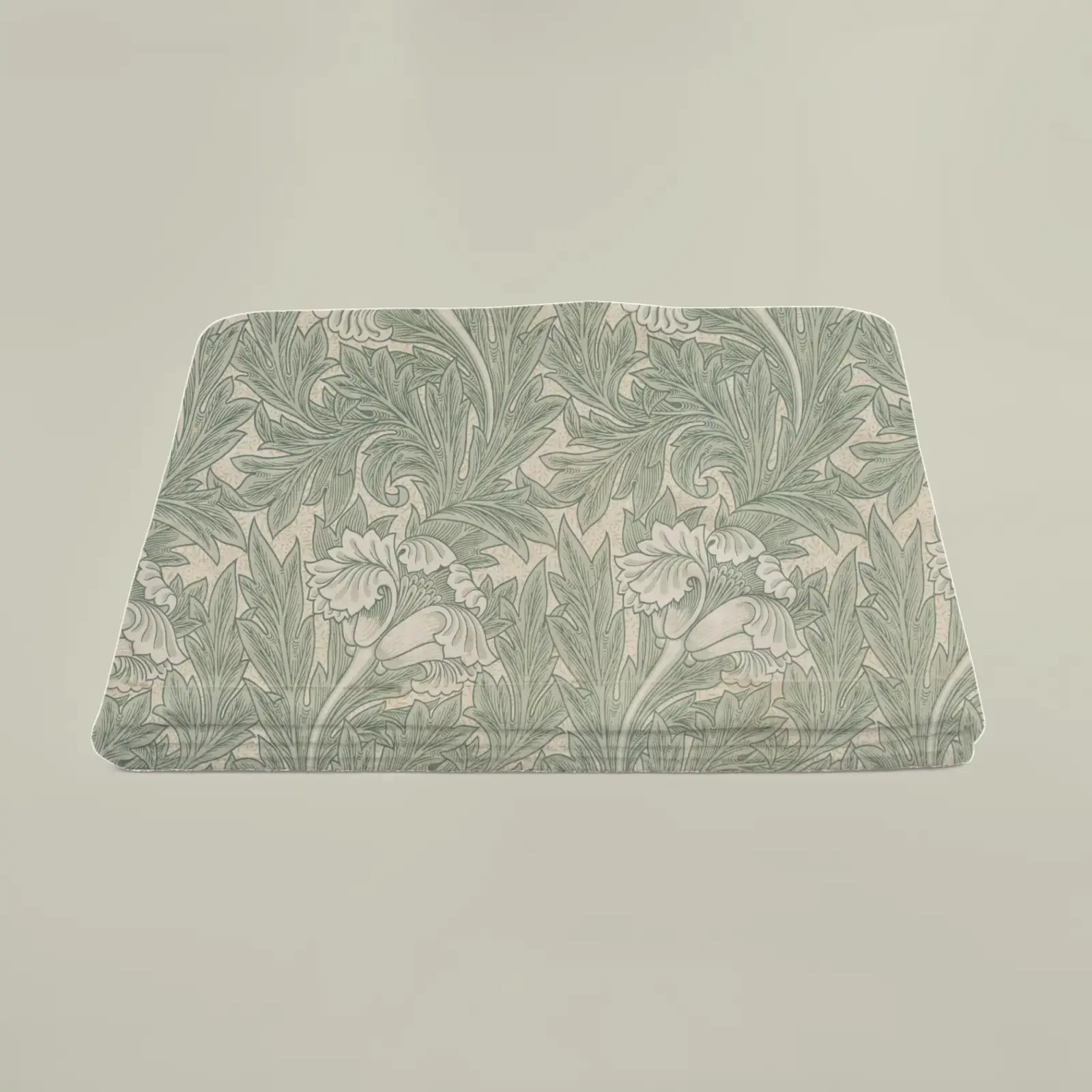 Tulip by William Morris, printed on a beach towel