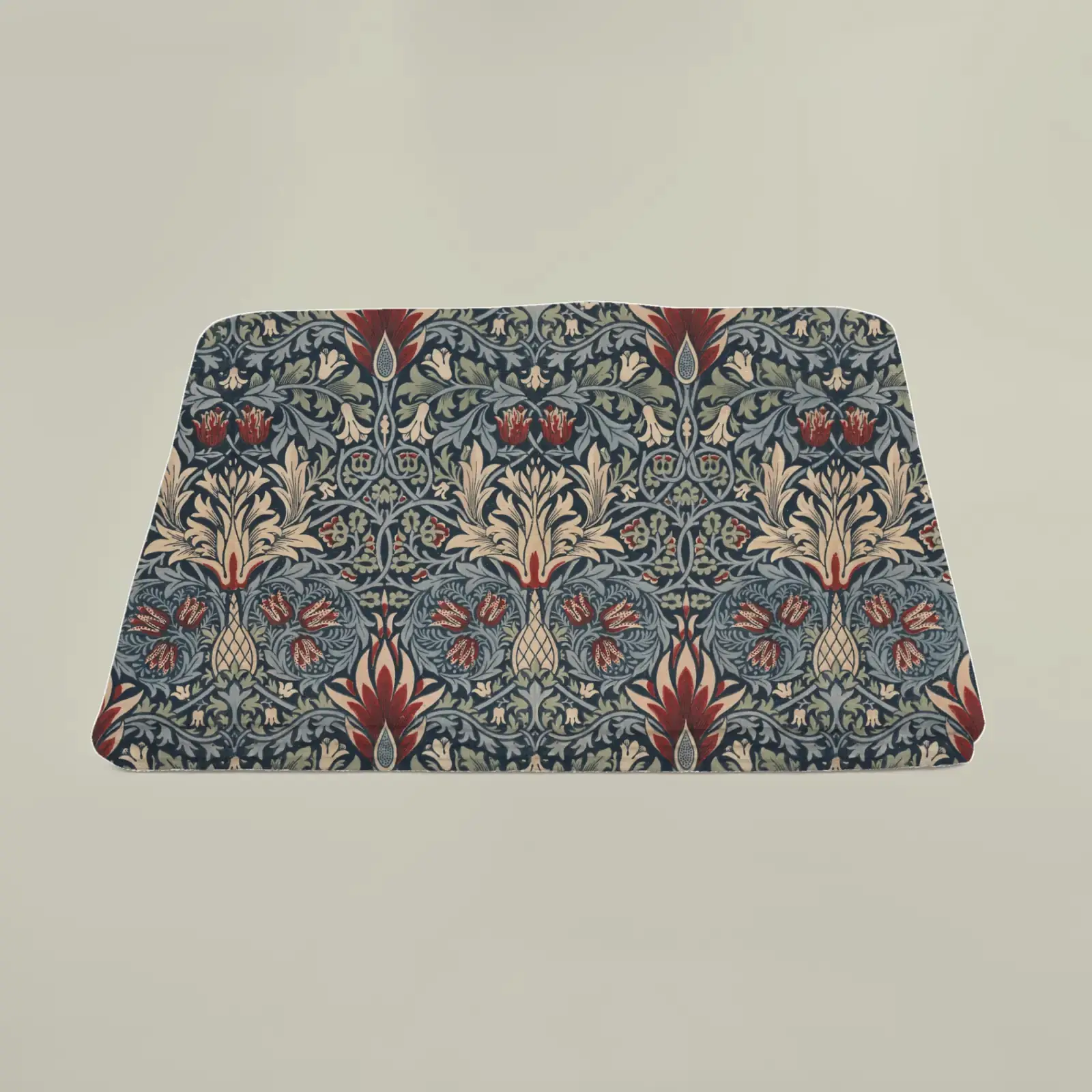Snakeshead by William Morris, printed on a beach towel